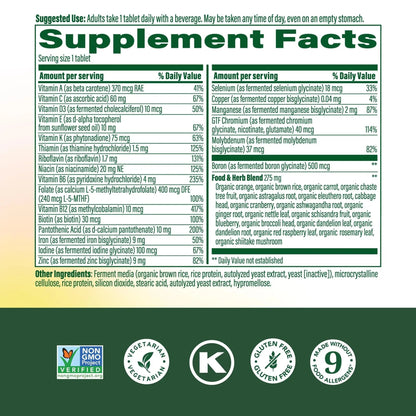 MegaFood Womens Multivitamin One Daily - Multivitamin for Women - Vitamin C, Vitamin D, Iron & B Vitamins - Bone MegaFoodBuy Supplements Australia