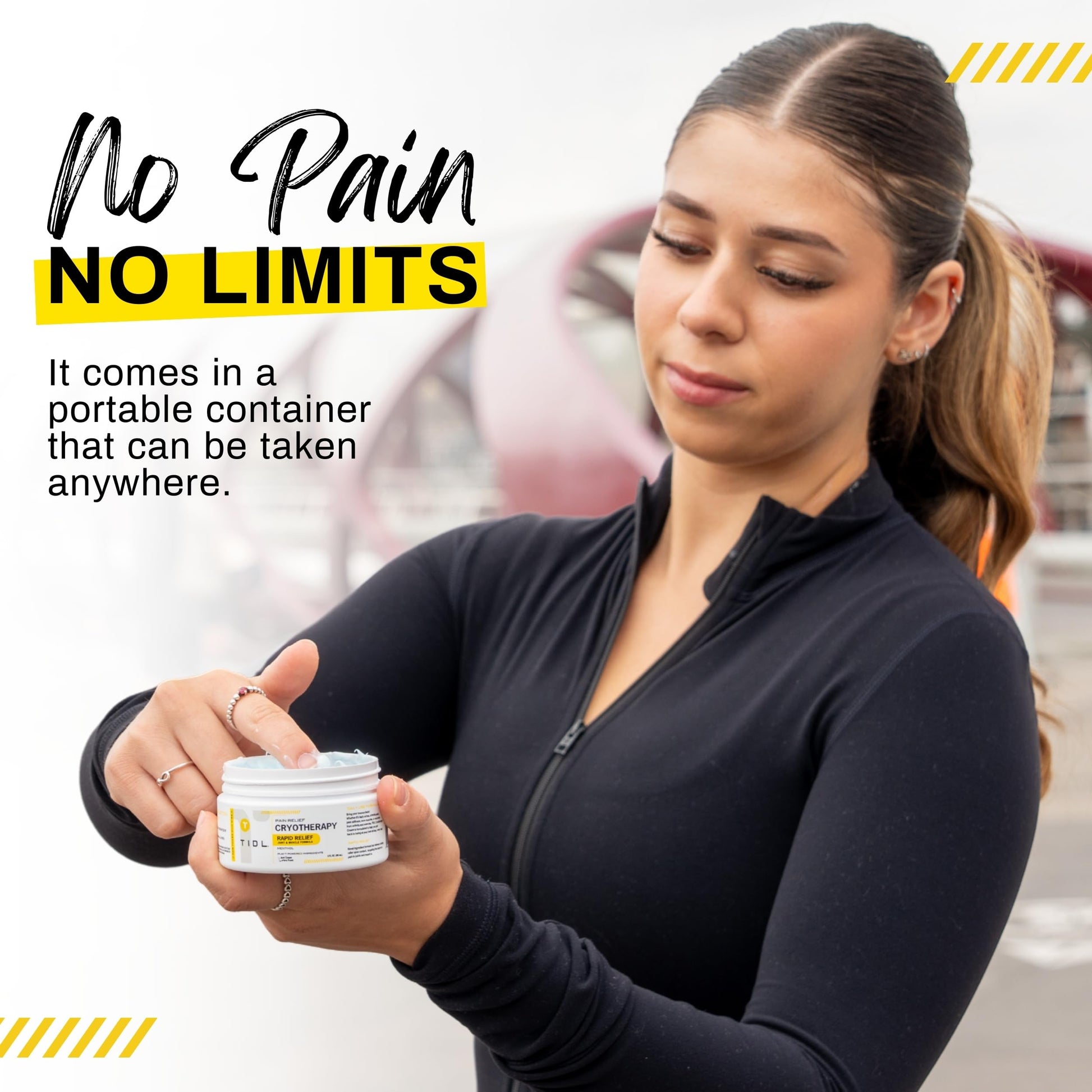 TIDL Cryotherapy Pain Relief Cream, 3 Oz, Targeted Neck Pain, Joint & Muscle Pain Relief with Organic, Plant-Based Menthol, Instant Cooling for Sport & Post Workout Full Body Recovery TIDLBuy Supplements Australia