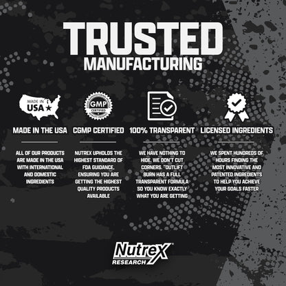 OUTLIFT Amped Max Dosed Pre Workout Powder, 6G Citrulline, 3.2G Beta Alanine Nutrex ResearchBuy Supplements Australia
