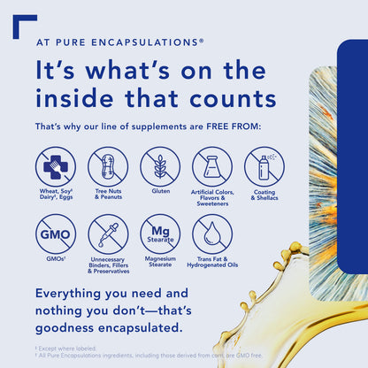 Pure Encapsulations Quercetin -  120 Capsules