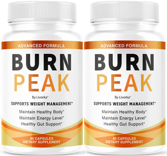 (2 Pack) Burn Peak Capsules - Official BurnPeak Weight Pills Advanced Premium Support, All Natural Burn Peak Pink Salt Trick Supplement for Overall Health & Wellness Reviews, 120 Capsules for 2 Months pharmageticsBuy Supplements Australia