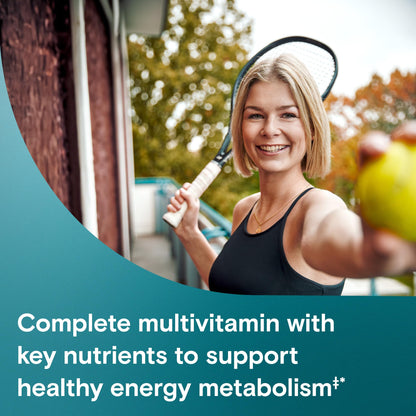 One A Day Women's Active Metabolism Daily Essential, Multivitamin for Women, Metabolism Support, Vitamins for Women with All 8 B-Vitamins