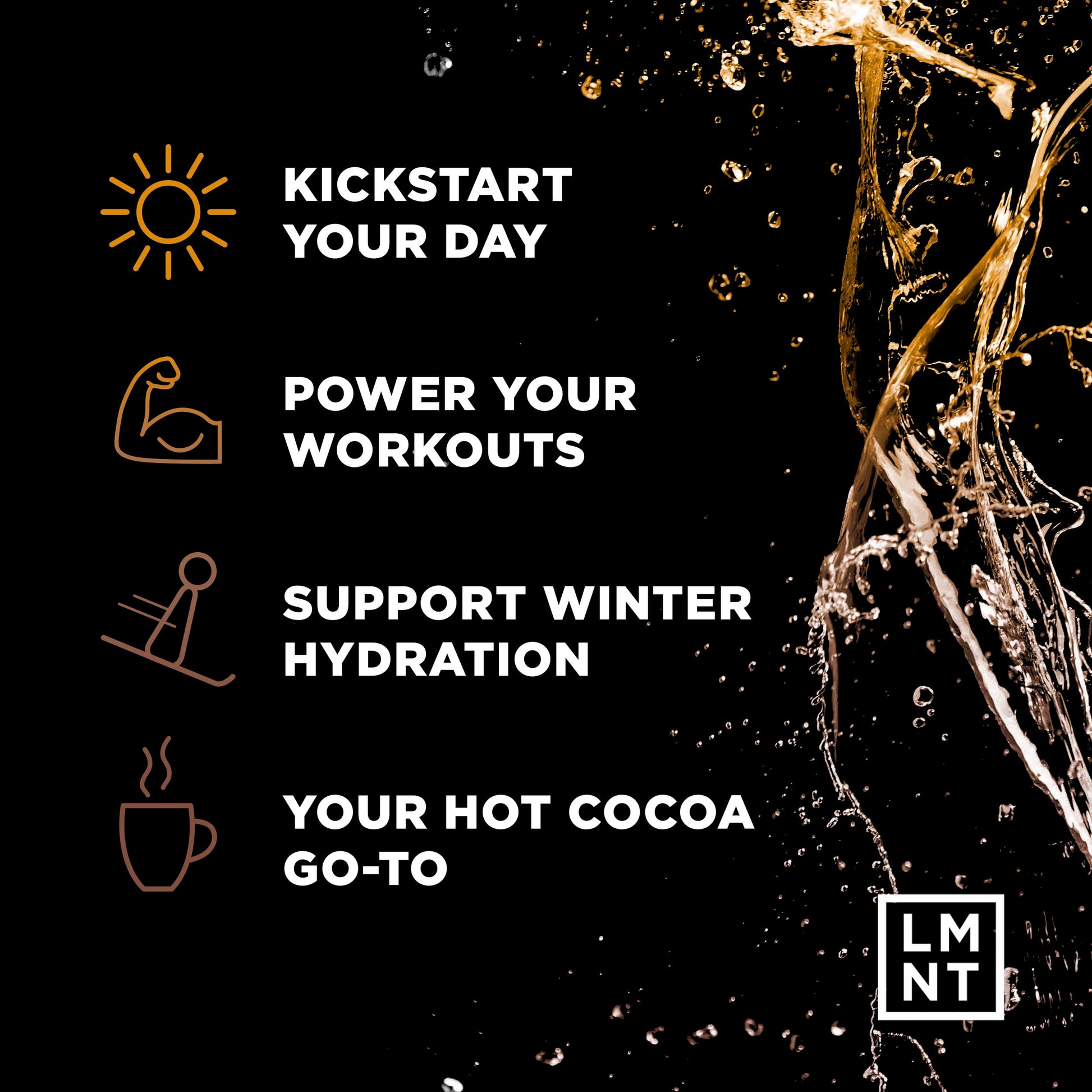 LMNT Hot Chocolate and Coffee Mixer - Chocolate Caramel Salt Electrolytes | No Sugar Drink LMNTBuy Supplements Australia