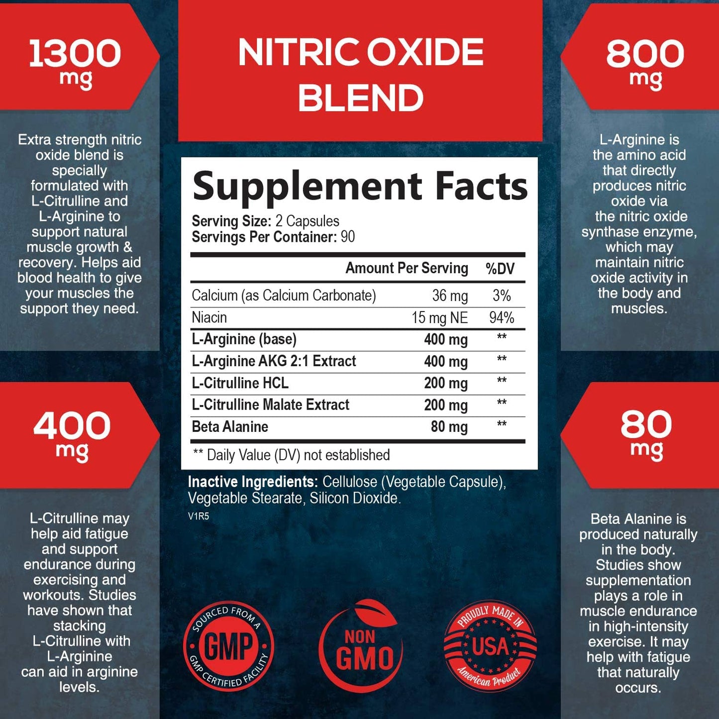 Extra Strength Nitric Oxide Supplement L Arginine 3X Strength - Citrulline Malate, AAKG SILVERONYXBuy Supplements Australia