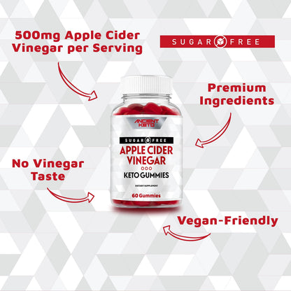 Ancient Keto Sugar Free Keto ACV Gummies, Apple Cider Vinegar Gummy Ancient KetoBuy Supplements Australia