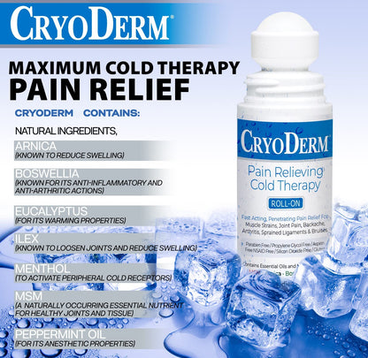 CryoDerm 4 oz Spray Cold Therapy (6 Pack) CryoDermBuy Supplements Australia