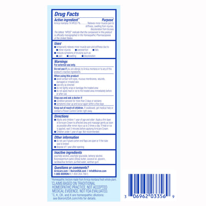 Boiron Arnicare Cream Natural Soothing Relief for Joint Pain, Muscle Pain, Swelling, Soreness, and Stiffness - Fast Absorbing and Fragrance-Free - 2.5 oz BoironBuy Supplements Australia