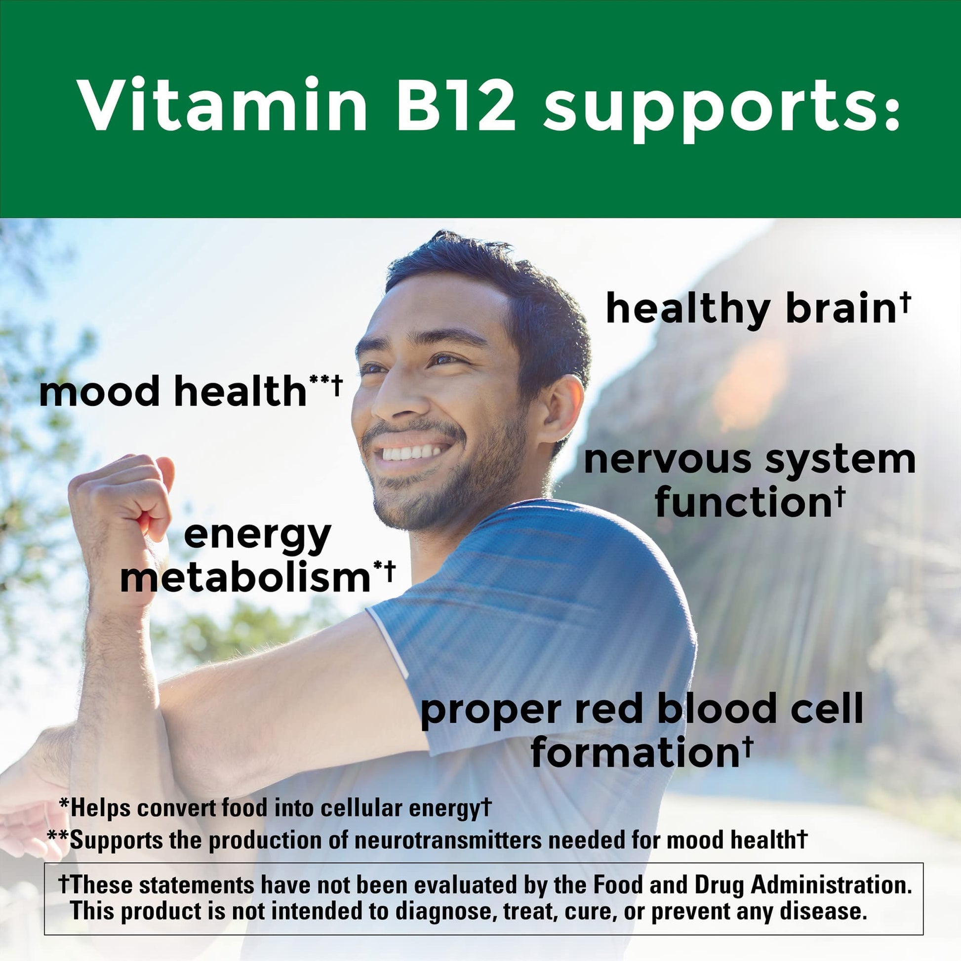 Nature Made Vitamin B12 1000 mcg, Dietary Supplement For Energy Metabolism Support Nature MadeBuy Supplements Australia