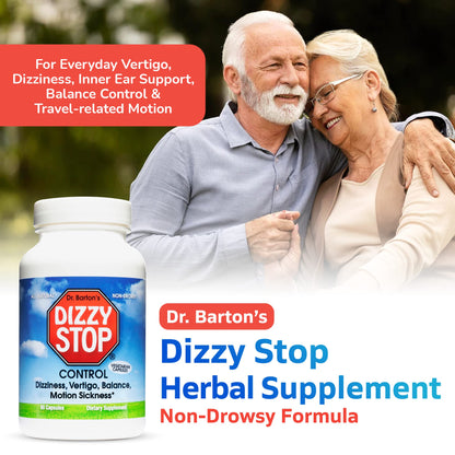 Dizzy Stop Dr. Barton’s All-Natural Vertigo Comfort, Inner Ear Balance Supp Dizzy StopBuy Supplements Australia