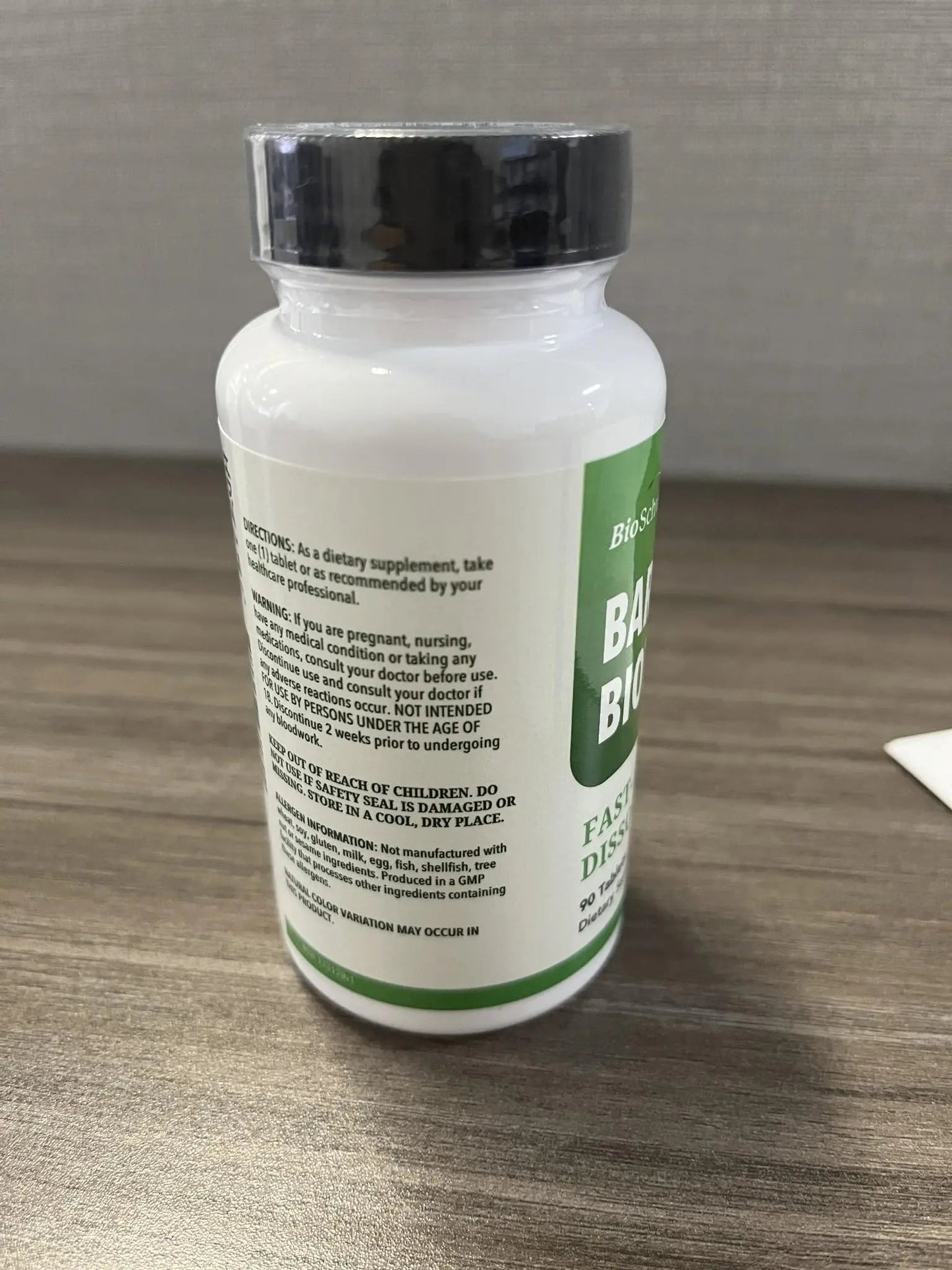 BioSchwartz Bariatric Biotin Chewable Tablets - 5500mcg Biotin per Serving - Green Apple Flavor, 3 Month Supply - Sugar-Free Hair Skin Nails Vitamins BioSchwartz