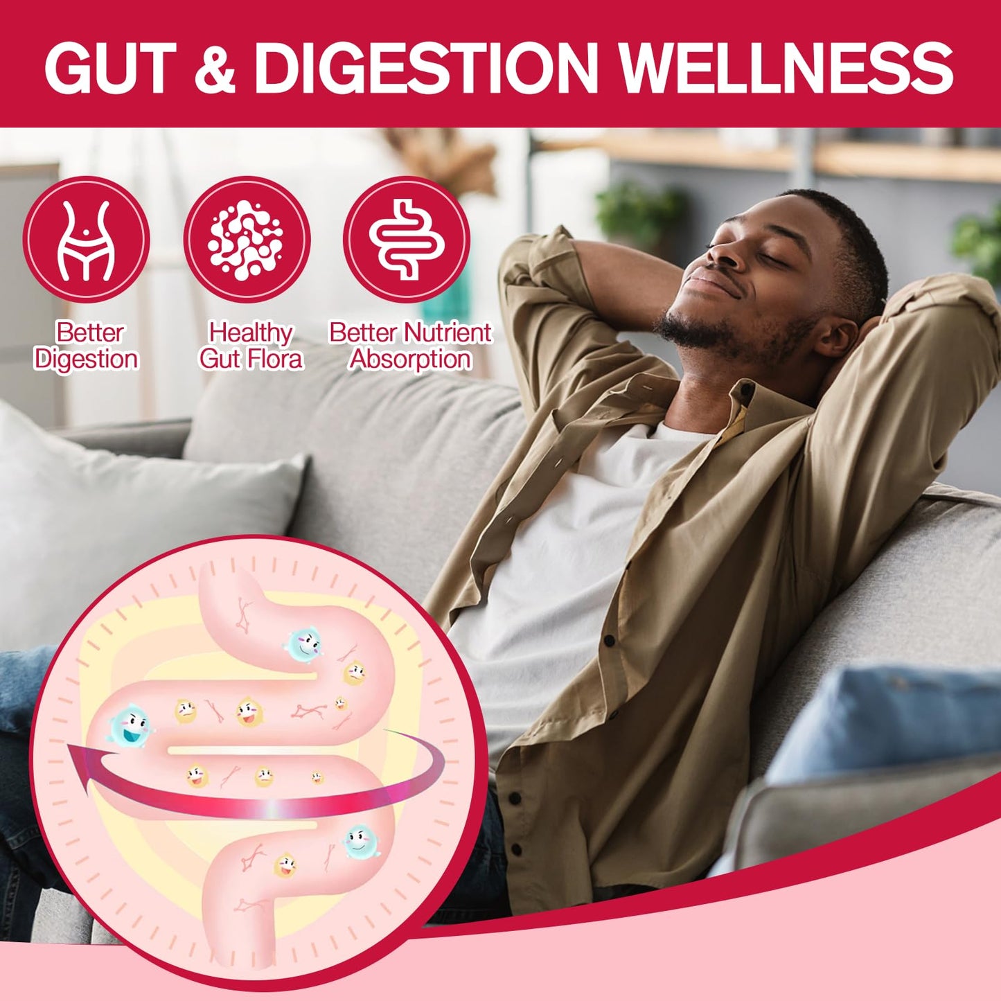 9-in-1 Probiotic Prebiotic Fiber Gummies for Adults & Teens 16G Fiber per Serving, Psyllium Husk Fiber Supplement with 5 Billion CFU Bacillus Coagulans - Maple Wellness Supplements