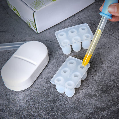 OrganiKit's Reusable Suppository Mold Kit - Eco-Friendly, 2ML, Silicone, Suppository Molds OrganiKitBuy Supplements Australia