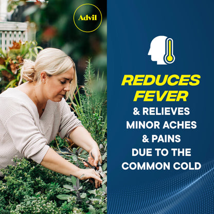 Advil Pain Reliever and Fever Reducer, Ibuprofen 200mg for Pain Relief - 24 Coated Tablets AdvilBuy Supplements Australia