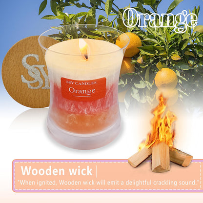 Citrus Jar Aromatherapy Candle Scented Candle Handmade Soy Candles Wood Candles Wick Fragrance SEUCRWAXBuy Supplements Australia
