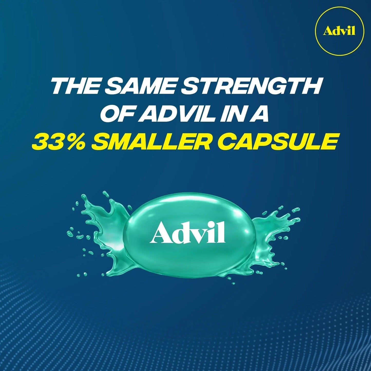 Advil Liqui-Gels Minis Pain Reliever and Fever Reducer, Pain Medicine for Adults with Ibuprofen 200mg for Pain Relief - 160 Liquid Filled Capsules - Maple Wellness Supplements