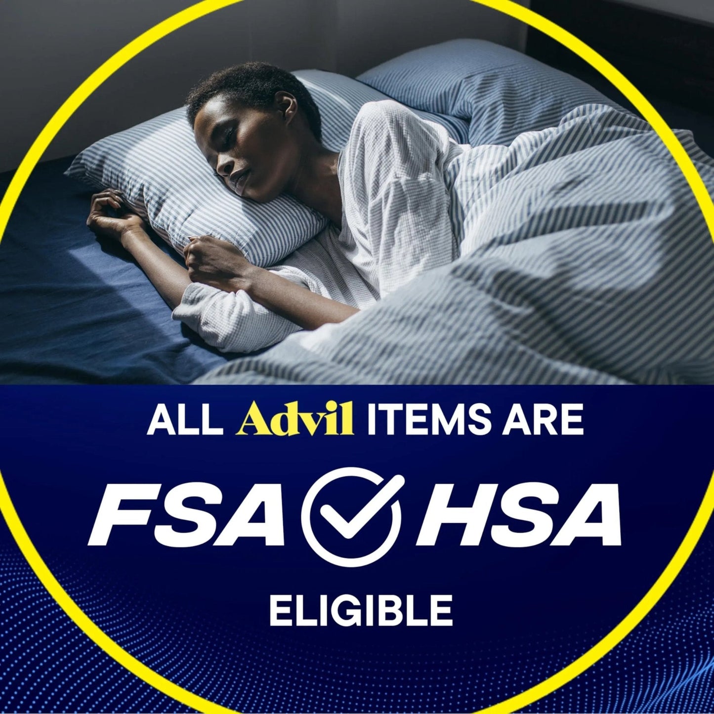 Advil PM Liqui-Gels Pain Reliever and Nighttime Sleep Aid, Pain Medicine with Ibuprofen for Pain Relief and Diphenhydramine HCL for a Sleep Aid - 80 Liquid Filled Capsules - Back to College - Maple Wellness Supplements