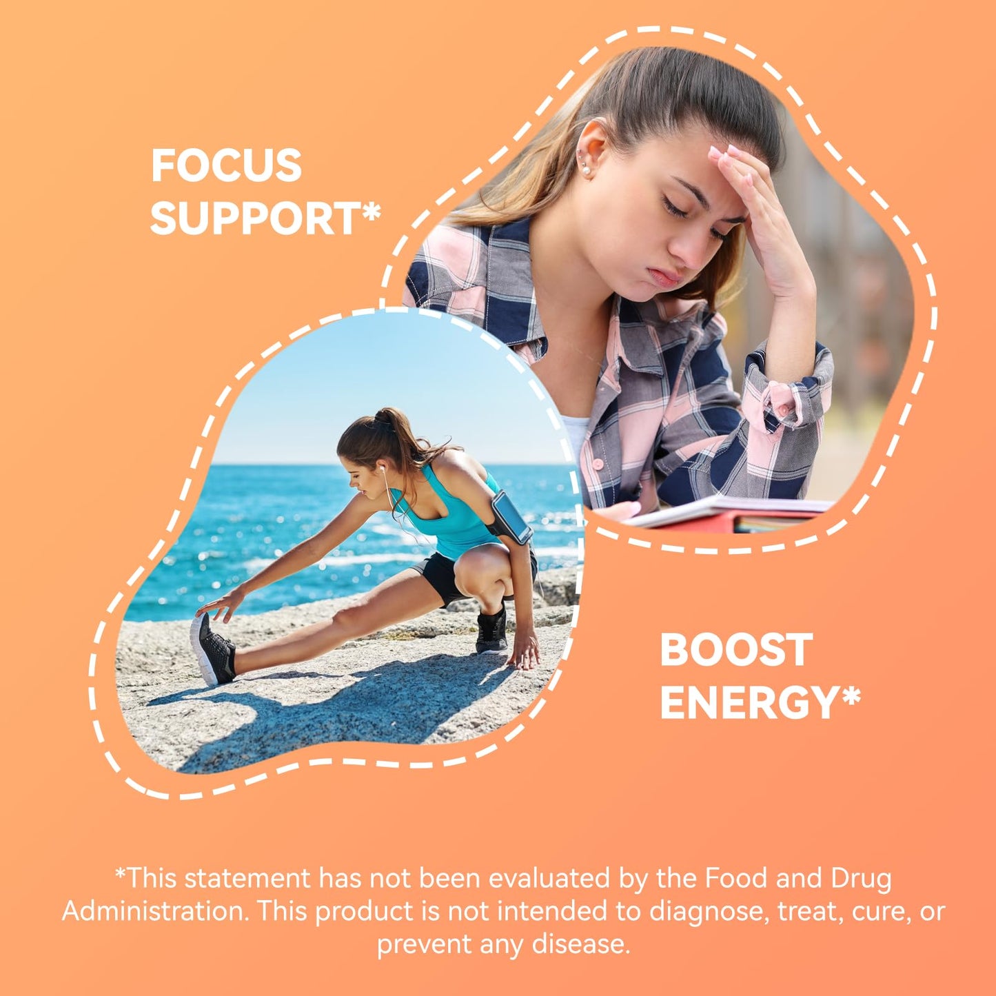 Agumoon Cortisol Gummies for Women, Cortisol Supplements with Ashwagandha, Magnesium, L-theanine, for Relaxation and Mood Support - 120 Gummies - Maple Wellness Supplements