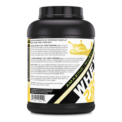 Amazing Muscle 100% Whey Protein Powder *Advanced Formula with Whey Protein - Maple Wellness Supplements