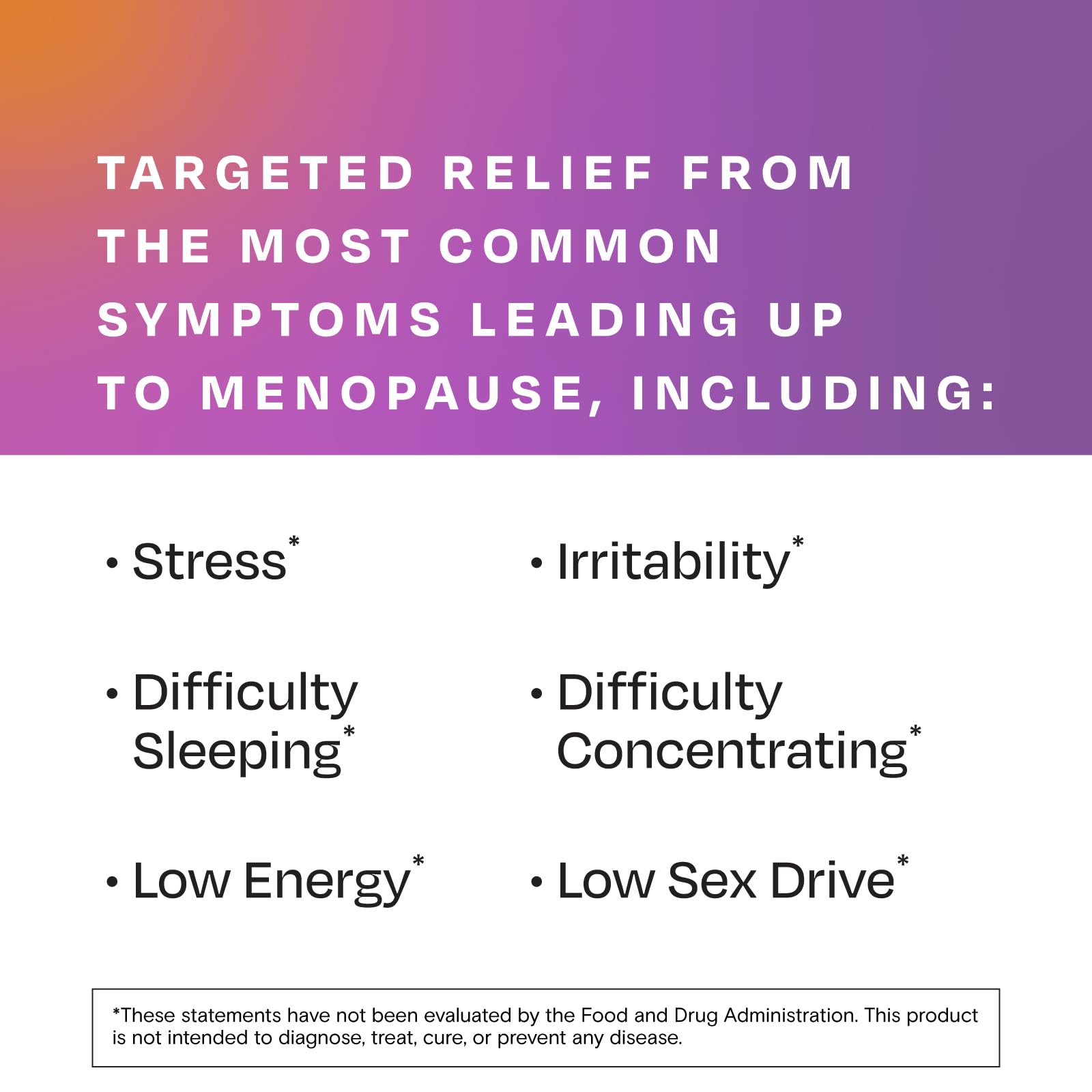 Amberen Perimenopause, Peri-Menopause Multi-Symptom Relief, Vitamin B, Vitamin E & Antioxidants Supplement, Clinically Shown to Help Support Hormone Balance, Hot Flashes & Night Sweats, 60 Count - Maple Wellness Supplements