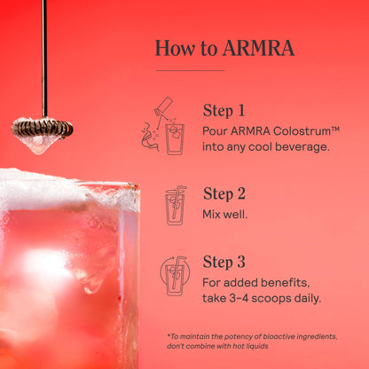 ARMRA Colostrum™ Premium Powder, Grass Fed, Gut Health Bloating Immunity Skin & Hair, Contains 400+ Bioactive Nutrients, Keto, Gluten & Fat Free (Vine Watermelon Bundle | 120 Servings) - Maple Wellness Supplements