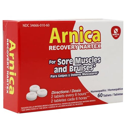 Arnica Recovery TABS NARTEX - Maple Wellness Supplements