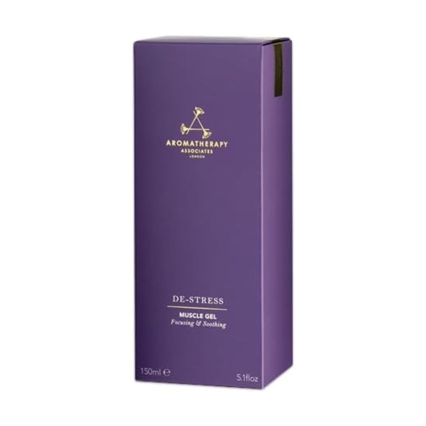 Aromatherapy Associates De-Stress Muscle Gel, Cooling & Warming Massage Gel with Ginger, Black Pepper & Rosemary Essential Oils for Daily Tension & Post-Activity Comfort, 5.07 oz - Maple Wellness Supplements