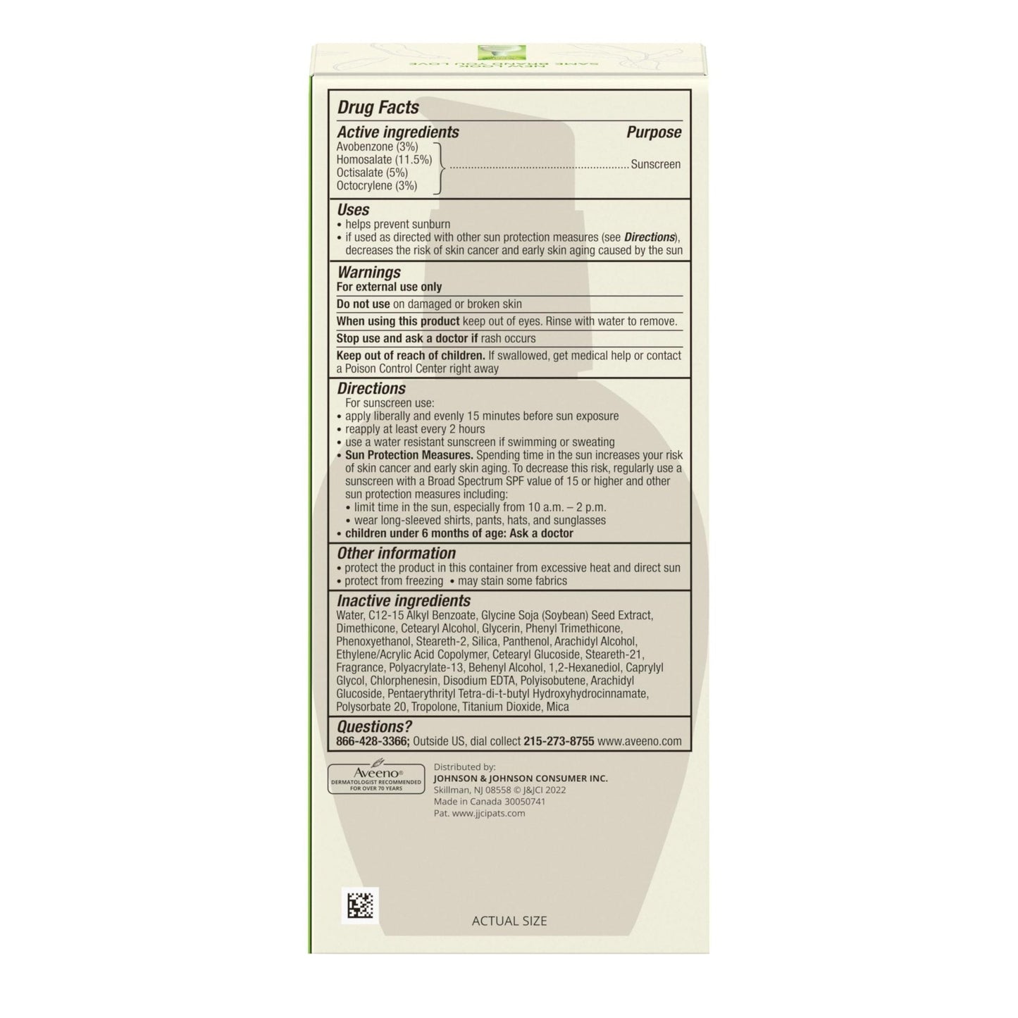 Aveeno Positively Radiant Daily Face Moisturizer with SPF 15 Sunscreen, Hydrating Facial Moisturizer with Soy Extract to Improve Skin - Maple Wellness Supplements
