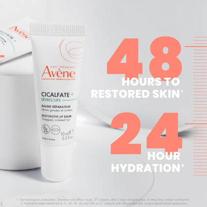 Avène Cicalfate Restorative Lip Cream, Long Lasting Moisture to Soothe Dry, Cracked Lips - Maple Wellness Supplements