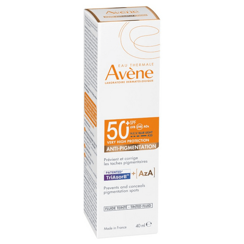 AVENE Sun Anti-pigmentation Fluid SPF 50+ 40ml - Maple Wellness Supplements