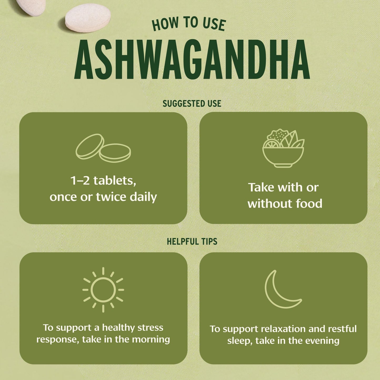 Banyan Botanicals Organic Ashwagandha - 1000mg per Serving - Cortisol Manager & Stress Relief Supplement - Adrenal Support for Mood, Restful Sleep & Muscle Recovery - 180 Tablets - Non-GMO, Vegan* - Maple Wellness Supplements