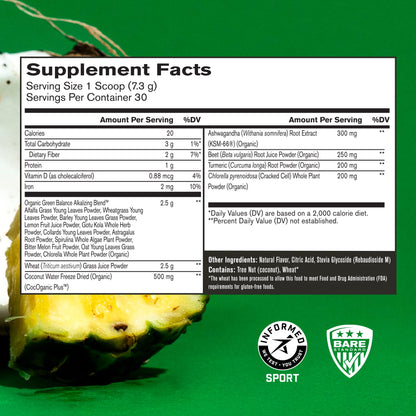 BARE PERFORMANCE NUTRITION BPN Strong Greens Superfood Powder, Strong Joints & Strong Multi-Vitamin Bundle - Maple Wellness Supplements