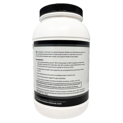 Beverly International UMP Protein Powder, Strawberry. Unique Whey-Casein Ratio - Maple Wellness Supplements