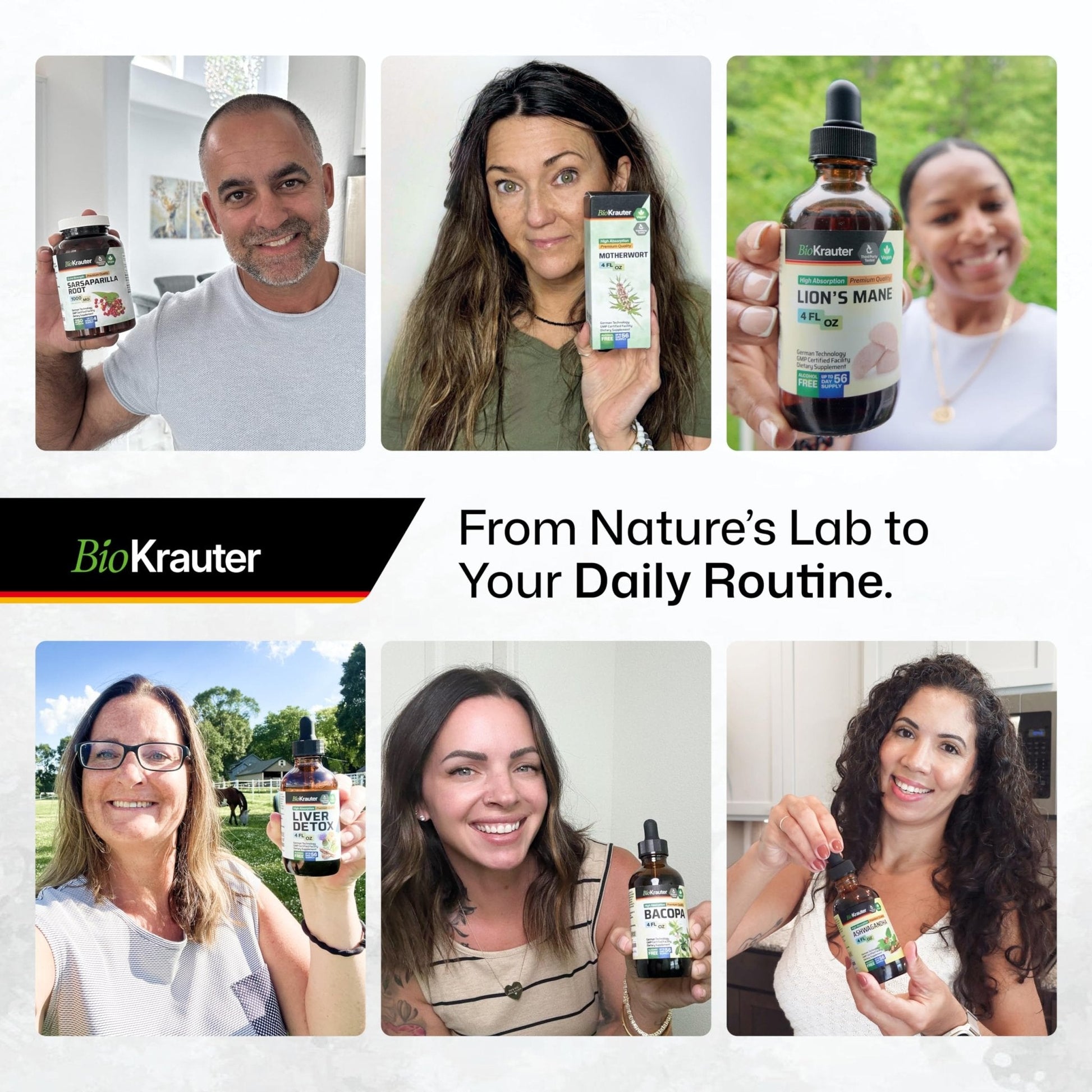BIO KRAUTER® Magnesium Glycinate for Leg Сramps & Relax - 5-in-1 Formula Magnesium Glycinate 400mg with Turmeric, Black Cohosh, Ginger, Chamomile 1200 mg 100 Caps - No Fillers, Non-GMO, 50-Day Supply - Maple Wellness Supplements