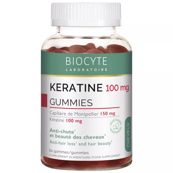 Biocyte Keratin Hair Beauty 60 gummies - Maple Wellness Supplements