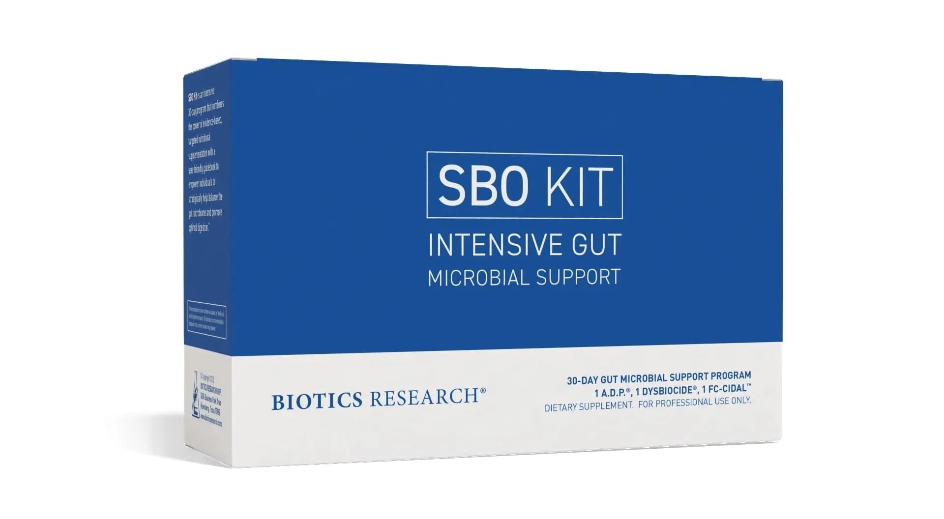 Biotics Research SBO Kit Intestinal Support, Convenient 30-Day Program, Small Intestinal Microbiome Balance, Evidence-Based Herbal Blend, Guidebook Included, Gut Health - Maple Wellness Supplements