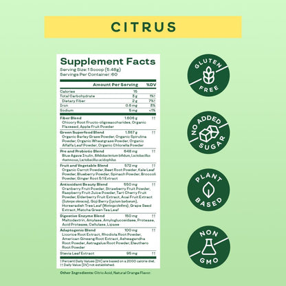 Bloom Nutrition Greens and Superfoods Powder for Digestive Health, Greens Powder - Maple Wellness Supplements