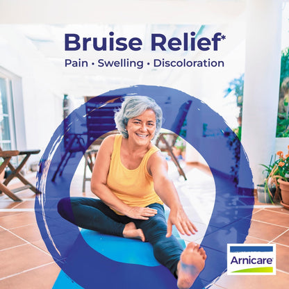 Boiron Arnicare Bruise Gel for Relief of Pain, Inflammation or Swelling, Soreness, and Discoloration - Non-greasy and Fragrance-Free - 1.5 oz - Maple Wellness Supplements