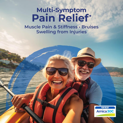 Boiron Arnicare Gel for Relief of Joint Pain, Muscle Pain, Muscle Soreness, and Swelling from Bruises or Injury - Non-greasy and Fragrance-Free - 4.2 oz - Maple Wellness Supplements