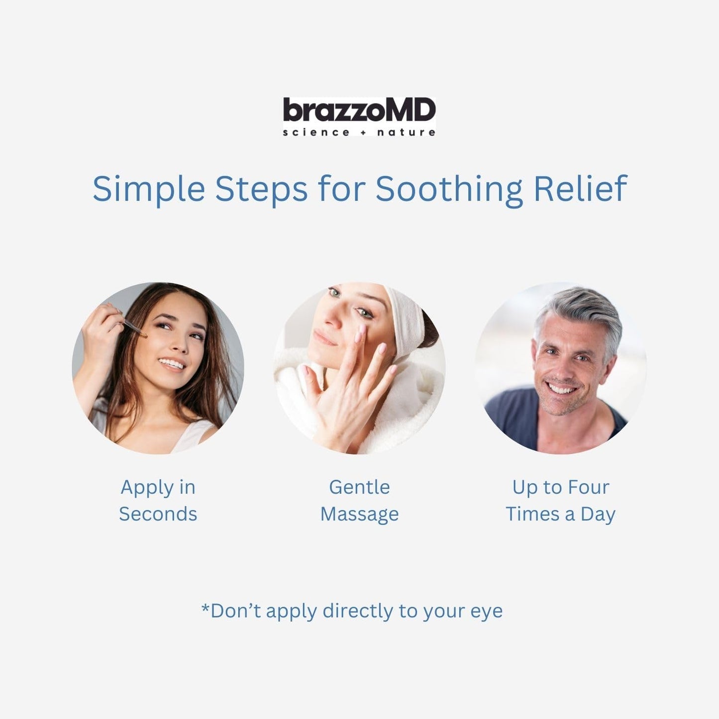 brazmedics brazzoMD Stye Relief - Physician-formulated - Assists Chalazions, Made with Arnica & Calendula 1.0 Fl Oz. - Maple Wellness Supplements