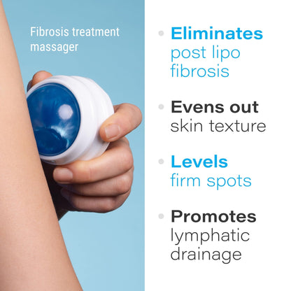 Bruizex Lymphatic Drainage Massager, Massage Roller Ball, Fibro Body Roller for Fibrosis Treatment, Liposuction, 360 Lipo, Tummy Tuck & BBL Post Surgery Recovery - Maple Wellness Supplements