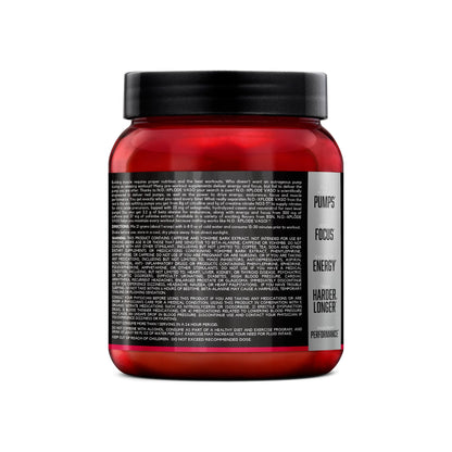 BSN N.O.-XPLODE Vaso Pre Workout Powder with 8g of L-Citrulline and 3.2g Beta-Alanine and Energy, Flavor: Cherry Bomb, 24 Servings - Maple Wellness Supplements