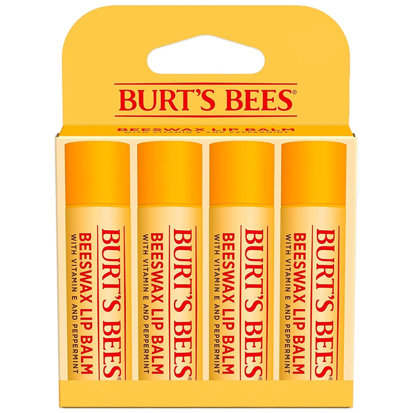 Burt's Bees Lip Balm - Original Beeswax, Lip Moisturizer With Responsibly Sourced Beeswax - Maple Wellness Supplements