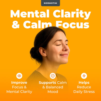 Calm & Focus Support – Lithium Ascorbate 5mg Fast-Dissolve Tablets with Vitamin C, B1 & B6 – Non-Drowsy Cognitive & Memory Support - Maple Wellness Supplements