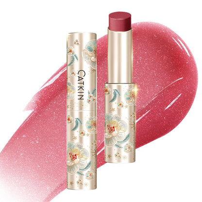 CATKIN Glossy Lip Balm Ultra Hydating Glow Lip Tinted Jelly Plump Melting Balm Shea Butter Repair Soothing For Dry Lips Dewy Finished 0.12 oz C05 SUNFLOWER - Maple Wellness Supplements