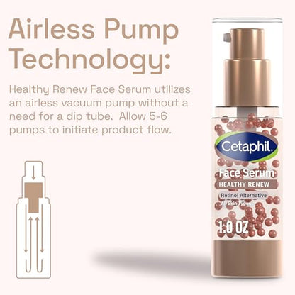 Cetaphil Healthy Renew Anti Aging Face Serum 1 Oz, Retinol Alternative Serum for Face with Niacinamide & Peptides - Maple Wellness Supplements