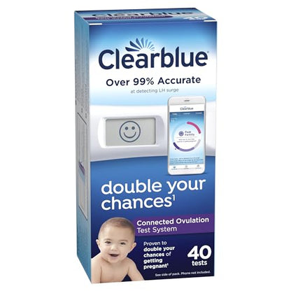 Clearblue Connected Ovulation Test System featuring Bluetooth connectivity and Advanced - Maple Wellness Supplements