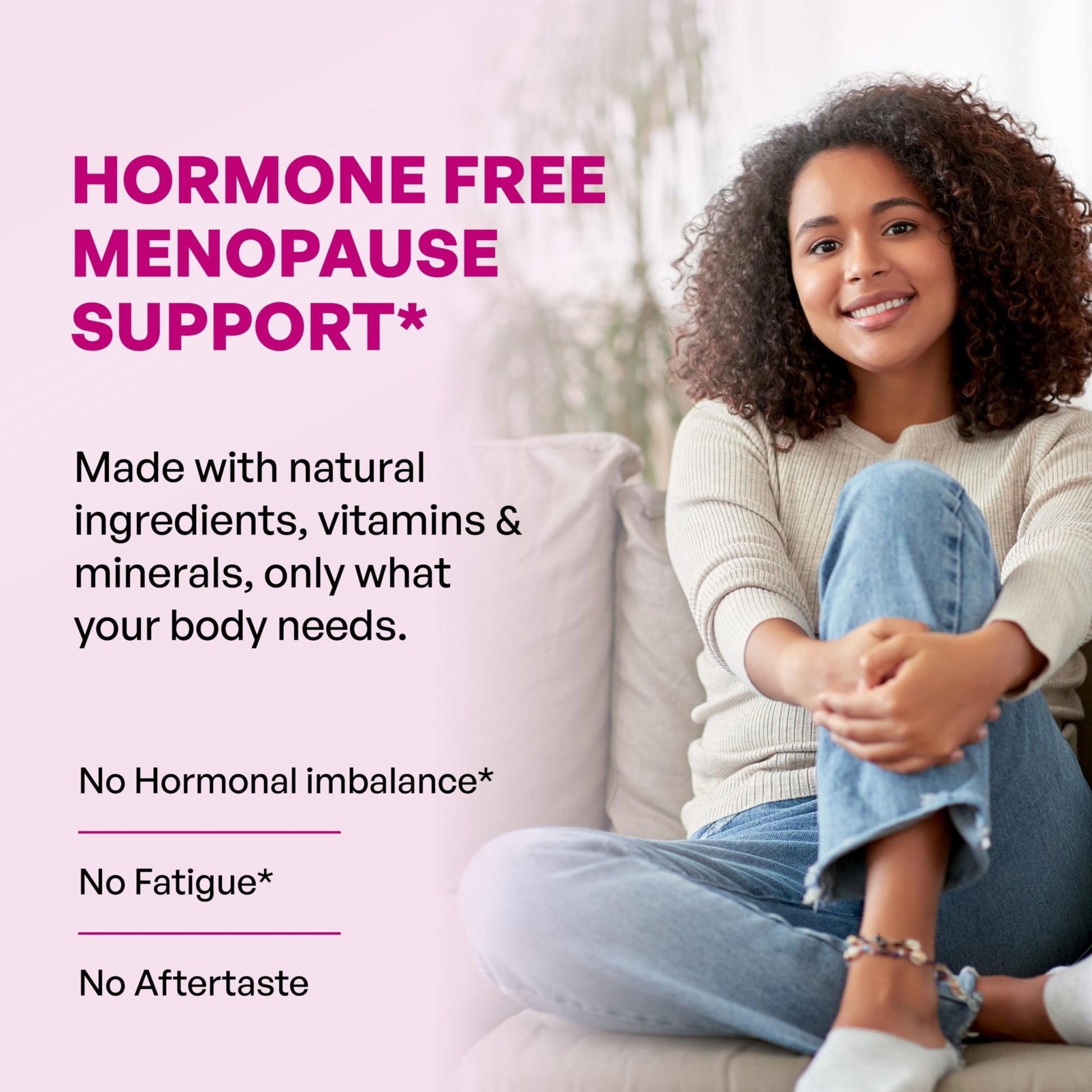 Complete Menopause Support Supplement For Women | With Ashwagandha, Black Cohosh, Dong Quai & Muira Puama | Helps Easing Hot Flashes, Night Sweats, Mood Swings, Hormone Balance & Harmony | 60 Capsules - Maple Wellness Supplements