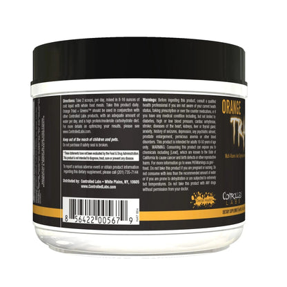 CONTROLLED LABS Orange Triad Plus Greens for Men and Women, 30 Servings Iron Free Sports Supplement for Overall Health - Maple Wellness Supplements