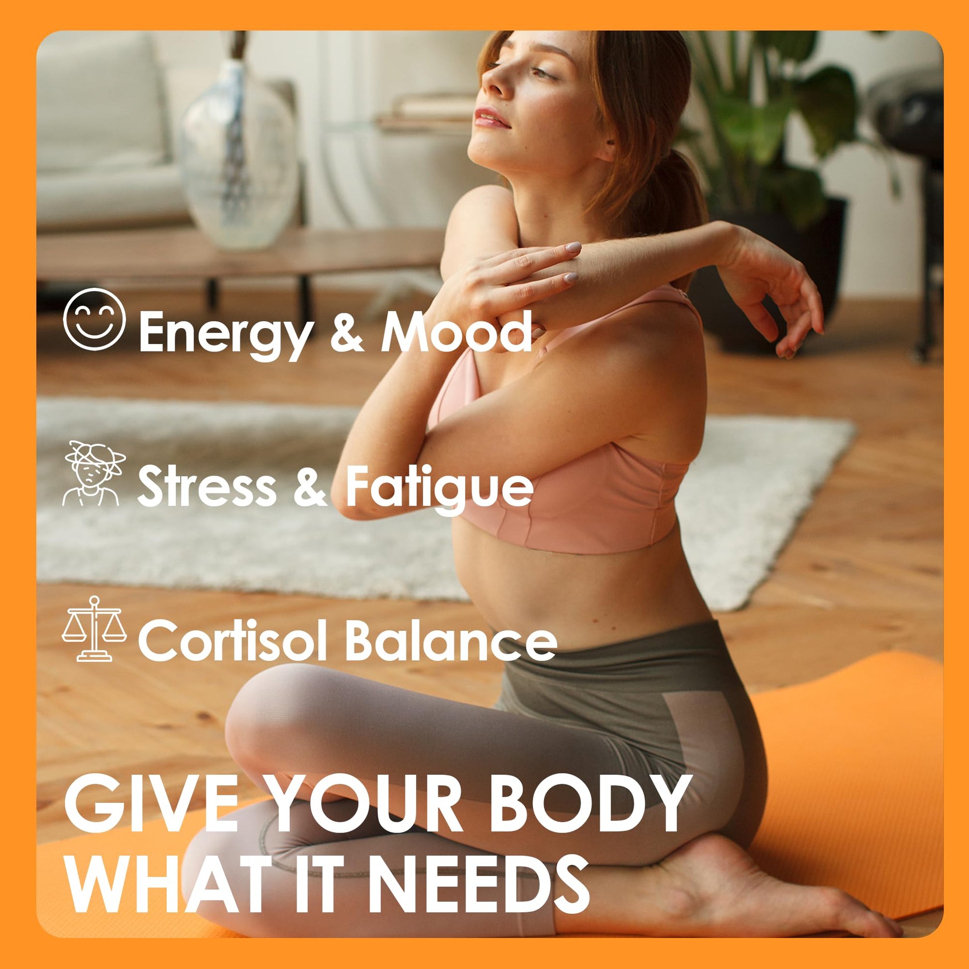 Cortisol Drink Powder - Natural Cortisol Supplements for Ashwagandha, L-Theanine, Turmeric Root, Black Pepper Extract, Relaxation, Focus, Mental Clarity - Maple Wellness Supplements