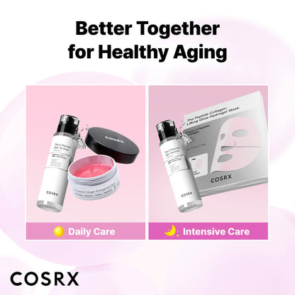 COSRX 6X Peptide Collagen Booster Toner Serum with Copper Peptides, Niacinamide & Hyaluronic Acid Skin Renewal Boosting - Maple Wellness Supplements